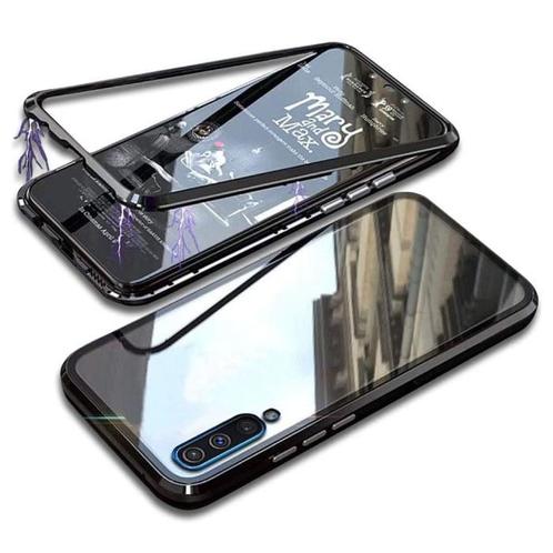 Samsung Galaxy A50 Magnetisch 360° Hoesje met Tempered Glass, Telecommunicatie, Mobiele telefoons | Hoesjes en Frontjes | Samsung