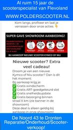scooter nieuw+2e hands/reparatie/onderhoud/transportservice, Ophalen, Nieuw