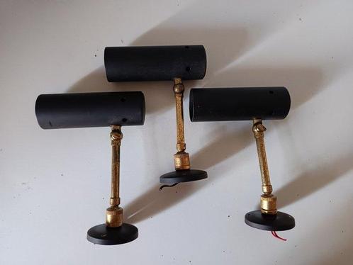 Stilnovo - Wandlamp (3) - IJzer, Messing, Antiek en Kunst, Antiek | Lampen