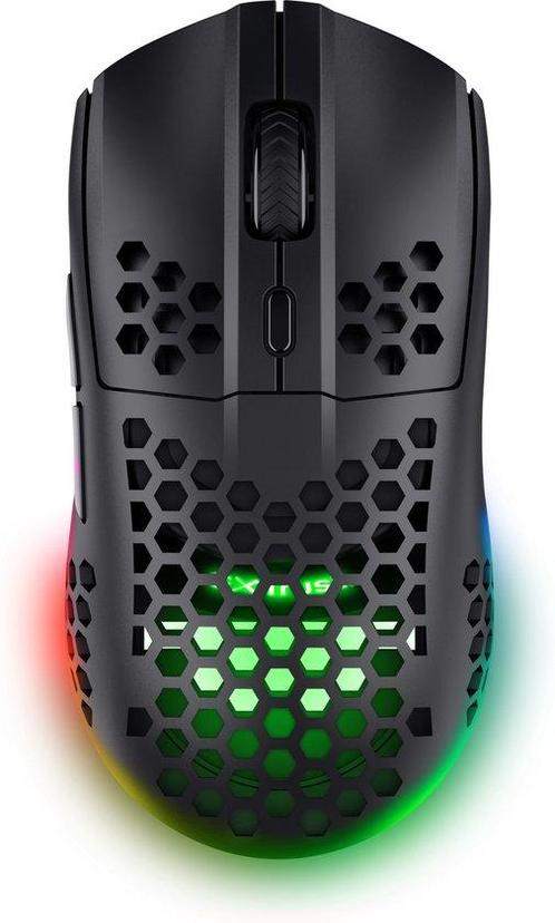 Trust GXT929 Helox - Draadloze Gaming Muis - Ultra licht -, Computers en Software, Muizen, Verzenden