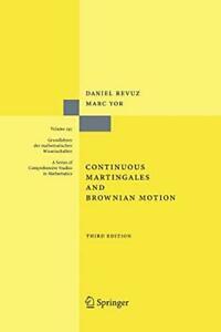 Continuous Martingales and Brownian Motion. Revuz, Daniel, Boeken, Overige Boeken, Zo goed als nieuw, Verzenden