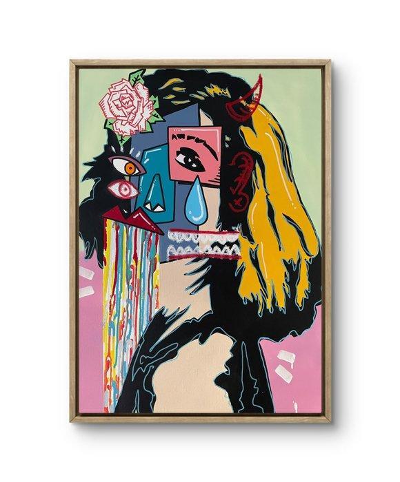 DatKubik - Fragments d’Âme, Antiek en Kunst, Kunst | Schilderijen | Modern