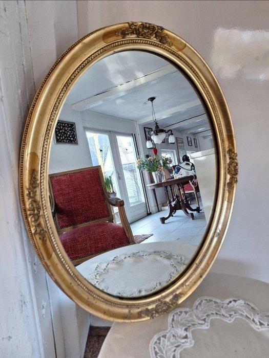 Wandspiegel - Glas, Hout, Antiek en Kunst, Curiosa en Brocante