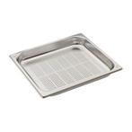 Gastronormbak - 2/3 - H 4 cm - geperforeerd - RVS - Gastro M, Verzenden, Nieuw in verpakking