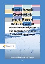 9789001575335 Basisboek Statistiek met Excel | Tweedehands, Verzenden, Zo goed als nieuw, Ben Baarda