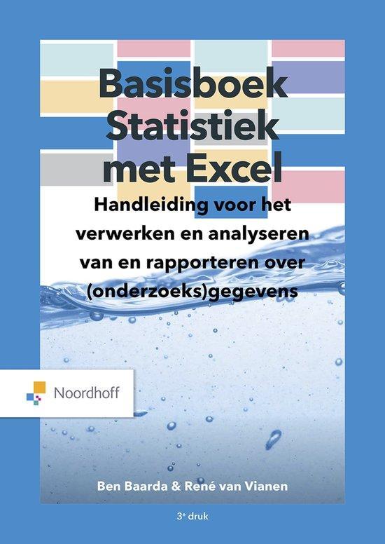 9789001575335 Basisboek Statistiek met Excel | Tweedehands, Boeken, Schoolboeken, Zo goed als nieuw, Verzenden