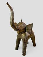 Beeld, Grote Dokra Indische olifant - 50 cm - 50 cm - Koper,