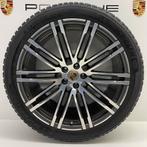 Porsche Macan ORIGINELE 21inch Turbo III  met winterbanden, Ophalen, Gebruikt, 295 mm, Banden en Velgen
