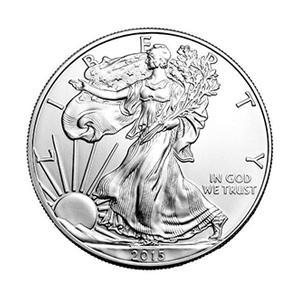 American Eagle 1 oz 2015 (47.000.000 oplage), Postzegels en Munten, Munten | Amerika, Midden-Amerika, Losse munt, Zilver, Verzenden