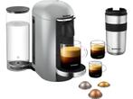 Krups -  Nespresso Vertuo Plus  Zilver, Witgoed en Apparatuur, Koffiezetapparaten, Verzenden, Nieuw, 1 kopje, Combi