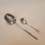 Lepel (2) - .830 zilver - 2 bijzondere eetlepels