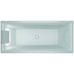Ligbad Riho Still Square met LED en Hoofdsteun 180x80 cm, Ophalen of Verzenden, Nieuw, Chroom, Bad