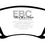 EBC 06-13 Audi A3 2.0 Turbo (Girling rear caliper) Redstuff, Ophalen of Verzenden, Nieuw