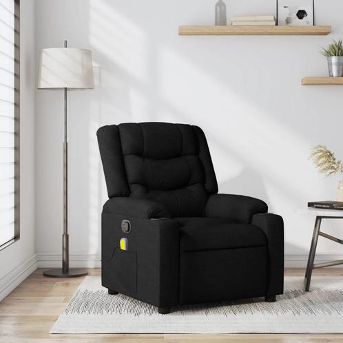 Relaxstoel met Massage | Tweedekansje | Comfortabel!, Huis en Inrichting, Stoelen, Zwart, Nieuw, Ophalen of Verzenden