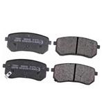 Remblokken set KIA PICANTO 1.1 CRDi achterzijde, Verzenden, Nieuw