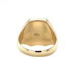 Gouden vintage zegelring met onyx 14 kt, Ophalen of Verzenden, Nieuw