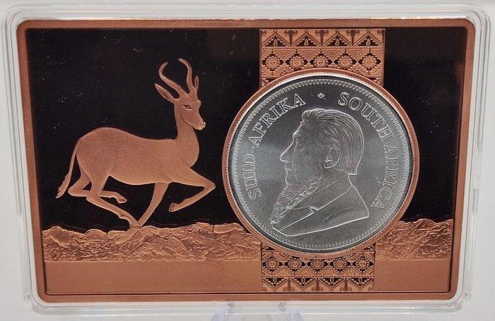 Zuid-Afrika. 1 Rand 2024 Springbock 1 Oz Fein-Silber .999, Postzegels en Munten, Munten | Europa | Niet-Euromunten
