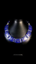 Vintage lapis lazuli ketting - Halsketting, Verzamelen, Mineralen en Fossielen