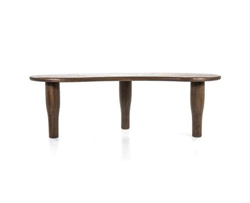 Eettafel Jodi organisch mangohout 240x115cm - bruin |, Huis en Inrichting, Tafels | Eettafels, Nieuw, Ophalen of Verzenden