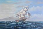 Nederlandse school (XX) - Three-masted clipper