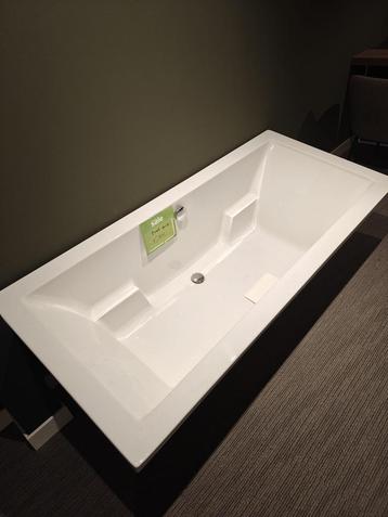 Showmodel duo ligbad met armsteun 180x80 wit - 0038 beschikbaar voor biedingen