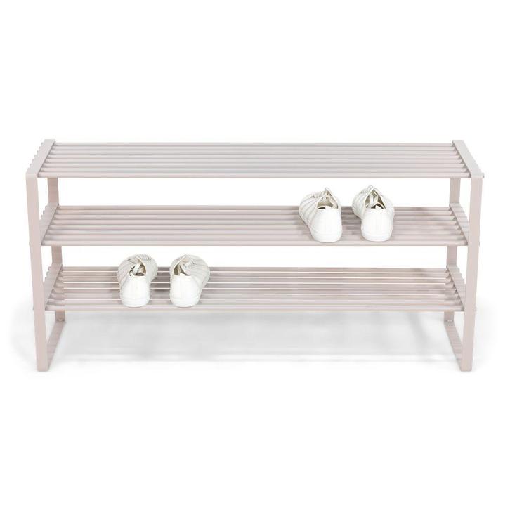 Spinder Design Rex SR2 100cm dubbel schoenenrek - silky, Huis en Inrichting, Kasten | Schoenenkasten, Nieuw, Verzenden