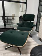 Eames lounge chair met Ottoman in Palissander en groen ve, Huis en Inrichting, Fauteuils, Nieuw