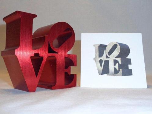 Robert Indiana (1928-2018) - LOVE (red) limited edition, Antiek en Kunst, Kunst | Schilderijen | Modern