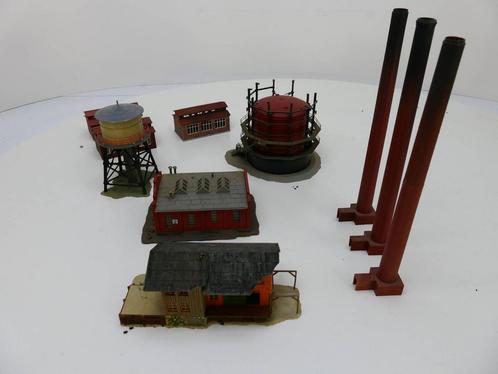 Schaal H0 Set Fabriek #3047 (H0 (1:87), Gebouw) (H0 (1:87)), Hobby en Vrije tijd, Modeltreinen | H0, Brug, Tunnel of Gebouw, Gebruikt