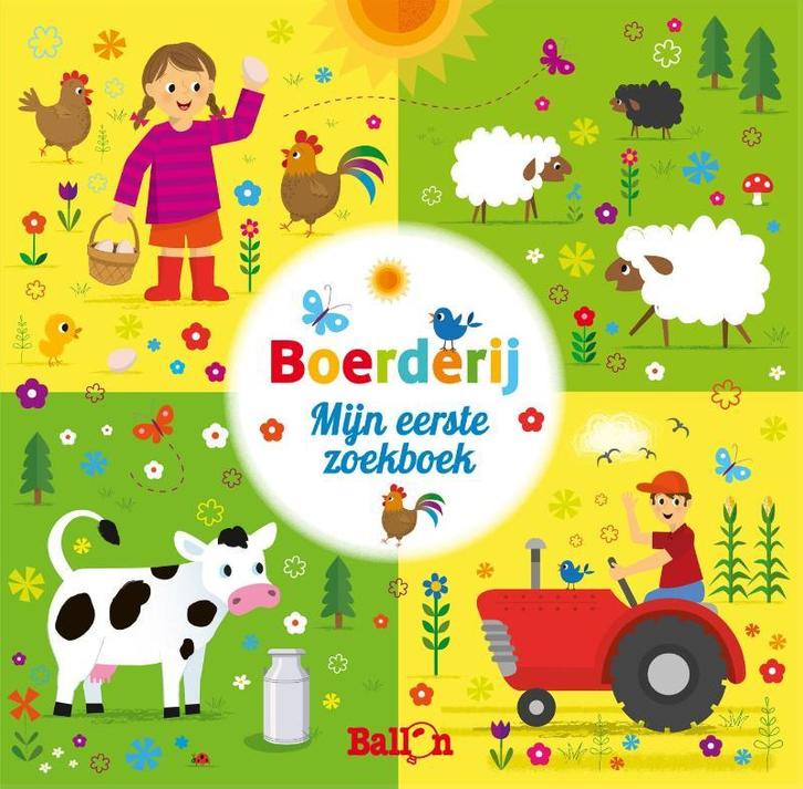 De boerderij / Mijn eerste zoekboek / 0 9789463076081, Boeken, Kinderboeken | Baby's en Peuters, Gelezen, Verzenden
