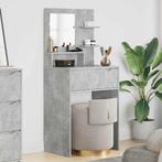 vidaXL Slaapkamer Kaptafels met lade Beton Grijs 80 x 39,6 x, Huis en Inrichting, Verzenden, Nieuw