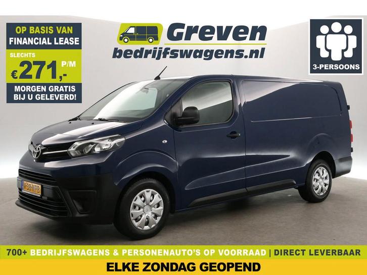 Toyota ProAce 2.0 D-4D L3H1 | Camera | 3-Zits | Airco |, Auto's, Bestelauto's, Te koop, Handgeschakeld, Financial lease, Diesel