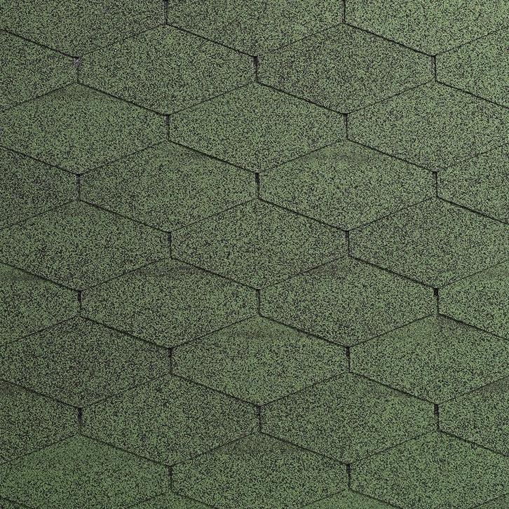 IKO shingle Diamant Plus Amazon Green (03) - 2,00 m2, Doe-het-zelf en Verbouw, Overige Doe-het-zelf en Verbouw, Ophalen of Verzenden