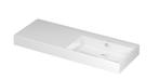 Wastafel INK Unlimited 1200x450x110 mm Glans wit 0202205, Ophalen of Verzenden, Nieuw, Overige typen