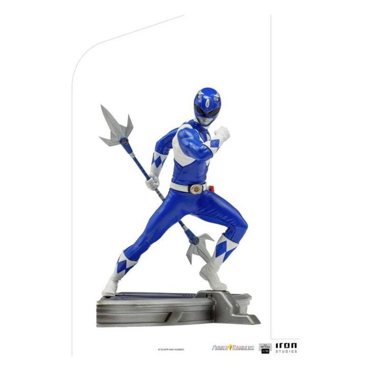 Power Rangers BDS Art Scale Statue 1/10 Blue Ranger 16 cm, Verzamelen, Film en Tv, Zo goed als nieuw, Verzenden