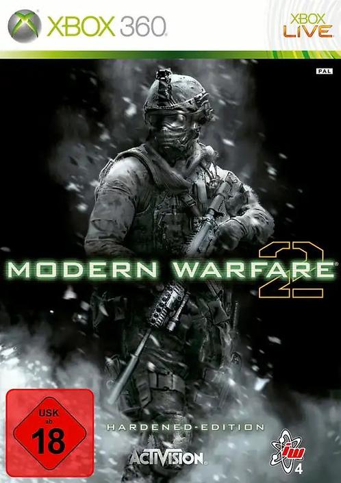 Call of Duty Modern Warfare 2-Hardened Edition Duits (Xbox, Spelcomputers en Games, Games | Xbox 360, Zo goed als nieuw, Ophalen of Verzenden