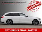 C-Klasse Estate 300e Luxury Line PANORAMADAK SFEER CAMERA, Auto's, Mercedes-Benz, Automaat, Gebruikt, Leder en Stof, Wit