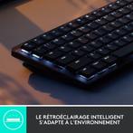 Logitech MX Mechanical Mini - Toetsenbord - FR AZERTY -, Computers en Software, Toetsenborden, Verzenden, Zo goed als nieuw