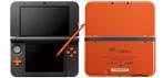 NEW Nintendo 3DS XL - Oranje/Zwart 3DS /*/, Spelcomputers en Games, Ophalen of Verzenden, Zo goed als nieuw, Zwart