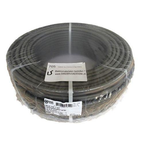 Donné kabel YMVK 3 x 2,5 mm2 ring 50m, Doe-het-zelf en Verbouw, Elektra en Kabels, Nieuw, Ophalen of Verzenden