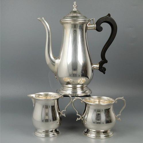 Lunt Sterling Paul Revere design uit 1768 - Koffieservies, Antiek en Kunst, Antiek | Goud en Zilver
