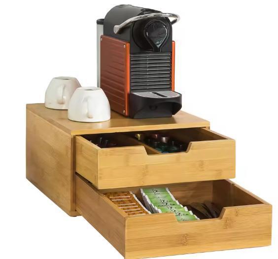 Multifunctionele capsule organizer en theedoos, Huis en Inrichting, Keuken | Keukenelementen, Nieuw, Verzenden