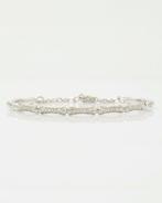 Armband - 14 karaat Witgoud - 0.63ct. tw. Diamant, Sieraden, Tassen en Uiterlijk, Armbanden, Nieuw
