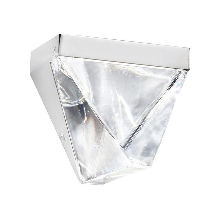 Fabbian Tripla Wandlamp LED, aluminium gepolijst , Magazijnu, Huis en Inrichting, Lampen | Wandlampen, Nieuw, Verzenden