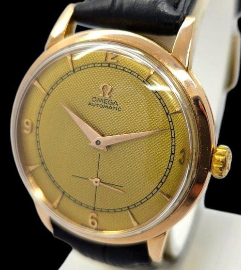 Omega - bumper automatic 18k - 2617, cal. 332 - Heren - 1950, Sieraden, Tassen en Uiterlijk, Horloges | Heren