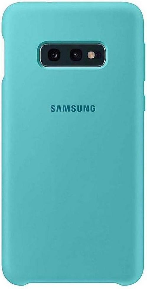 Samsung silicone cover - groen - voor Samsung Galaxy S10e, Telecommunicatie, Mobiele telefoons | Hoesjes en Frontjes | Overige merken