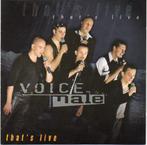cd - Voice Male - Thats Live, Zo goed als nieuw, Verzenden