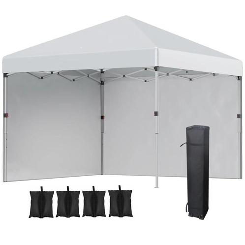 TRUUSK Paviljoen Met Luifel, Twee Zijwanden, Draagtas, Stale, Tuin en Terras, Partytenten, Nieuw, Verzenden