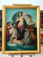 European school (XX), After Bouguereau - Le triomphe de, Antiek en Kunst