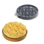 Siliconen Vorm Tart Tesselation Ø14x2,5cm (Dinara Kasko), Hobby en Vrije tijd, Verzenden, Nieuw